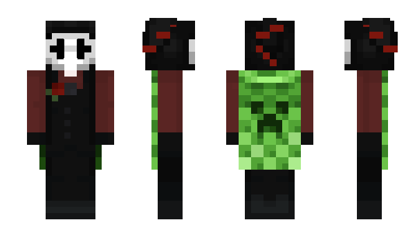 Minecraft skin ClownMugm