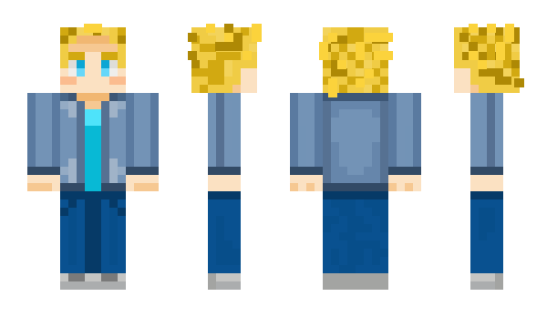 Minecraft skin AleChan