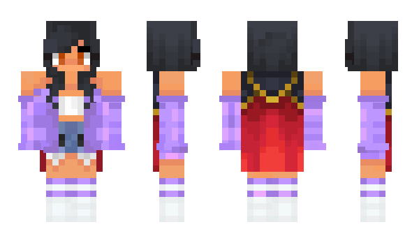 Minecraft skin RitaBenett