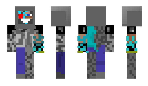 Minecraft skin Hirobrains