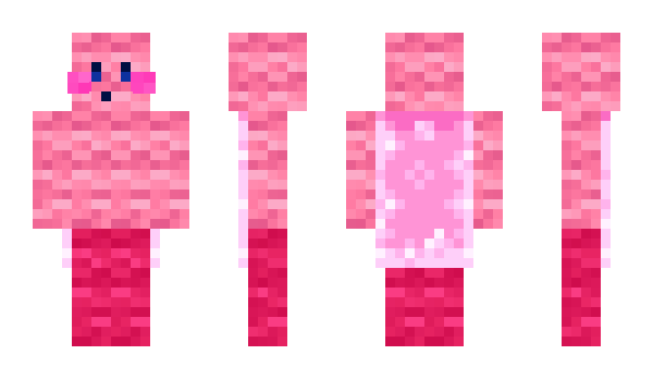 Minecraft skin PINKSOURZ