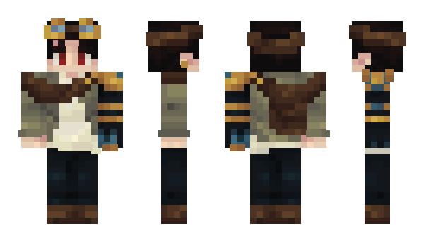 Minecraft skin BibeK