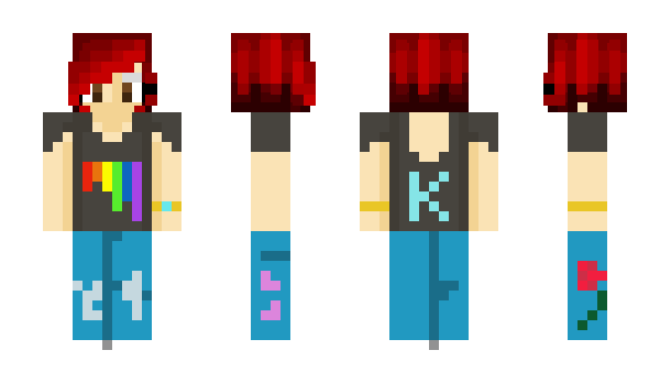 Minecraft skin Kay_Lee_Bee