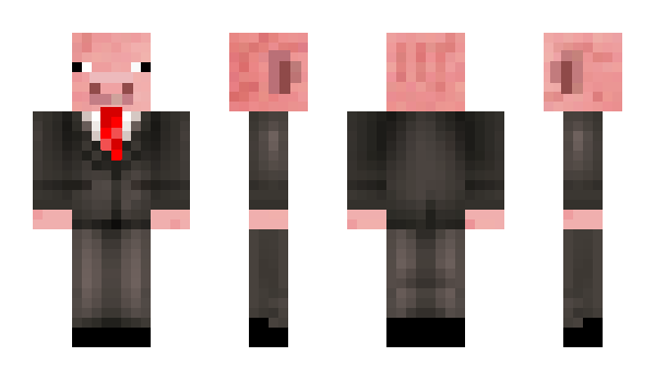 Minecraft skin PigGoOink
