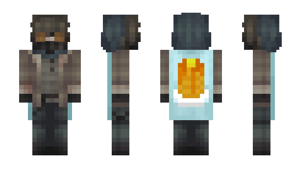 Minecraft скін по ніку Franska