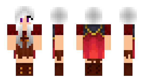 Minecraft skin Lucima