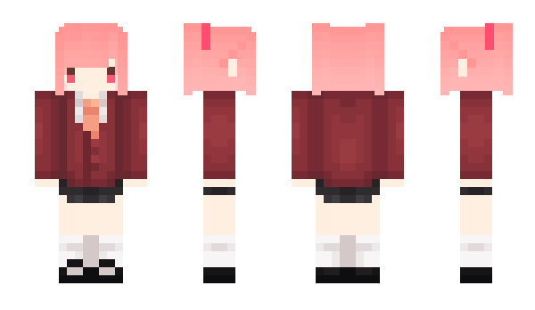 Minecraft skin Nakiriii