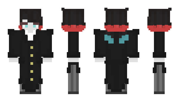 Minecraft skin enmuslefthand