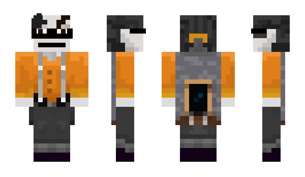 Minecraft skin JustFrolik