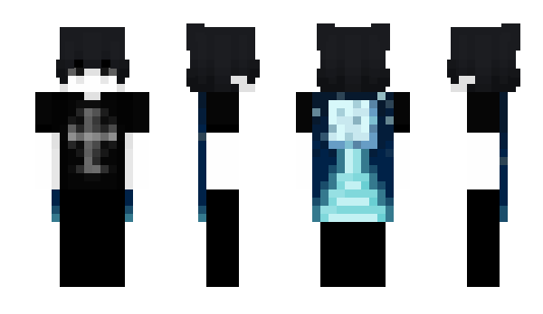 Minecraft скин по нику Nuvisiek
