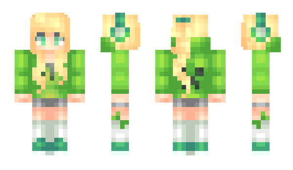 Minecraft скин по нику Limecookie