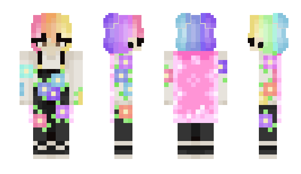 Minecraft skin Ragdolivia