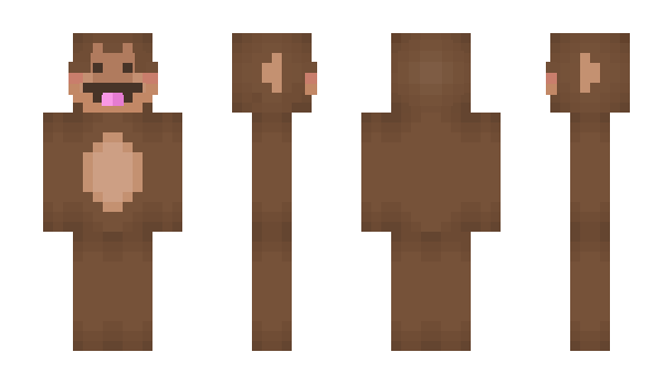Minecraft скин по нику monkeydudette