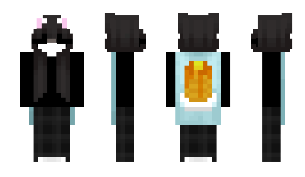 Minecraft скин по нику BZA_GOLDDACK