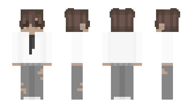 Minecraft skin qBws