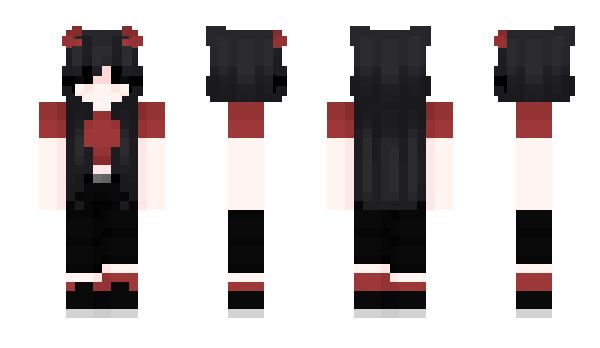 Minecraft skin DemonMadMad