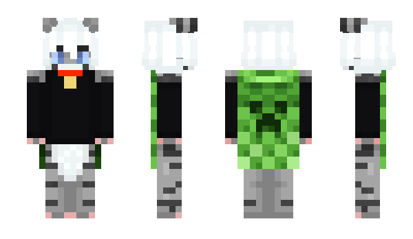 Minecraft скин по нику FluffyTigerShark