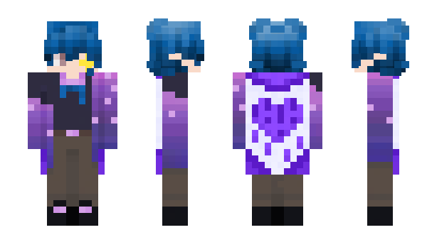 Minecraft скин по нику Luminny