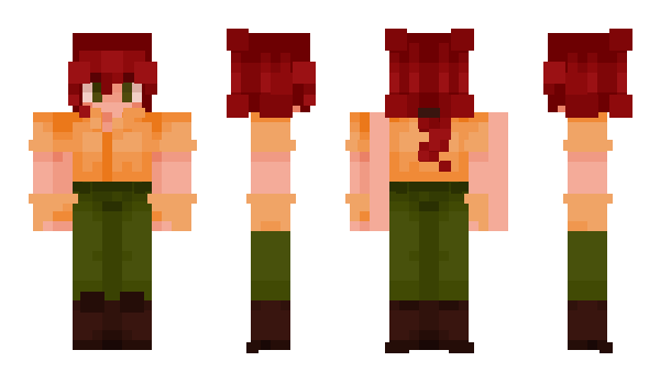 Minecraft скин по нику Applekuno