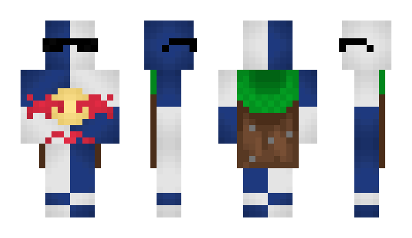 Minecraft скин по нику RedBulled