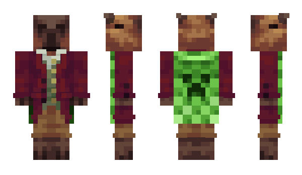 Minecraft skin cyapbara