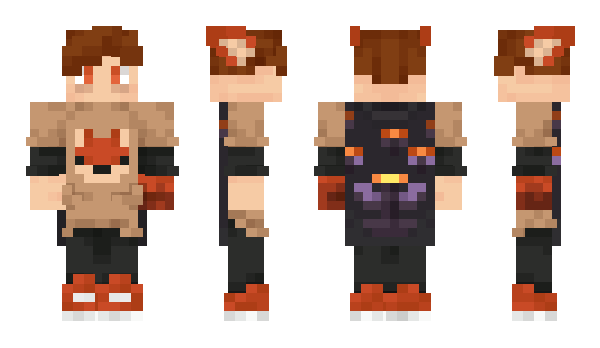 Minecraft скин по нику Qitsuke