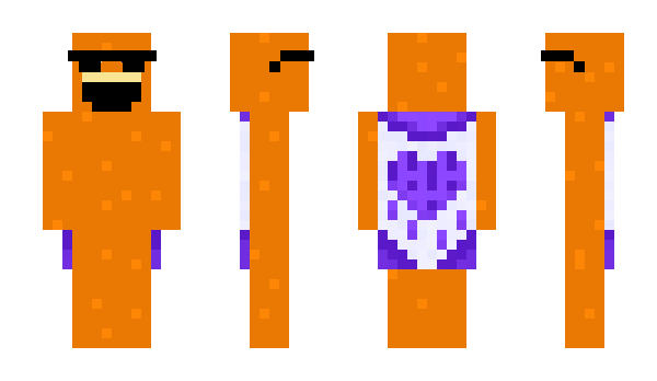 Minecraft скин по нику Orangegremlin