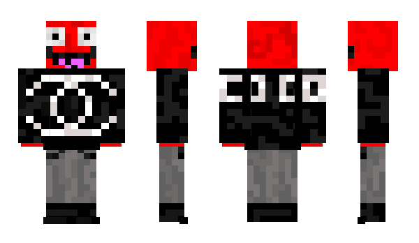Minecraft skin RojoMleh