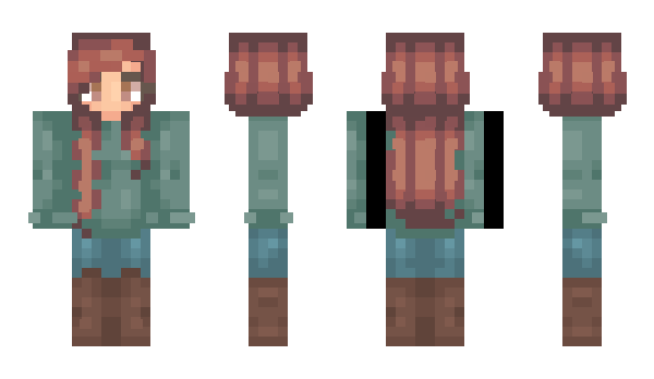 Minecraft skin Cathzu
