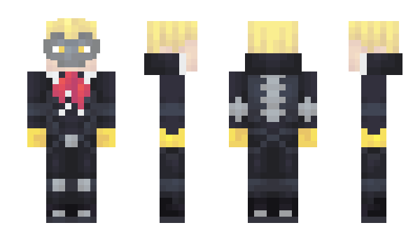 Minecraft skin Boneser