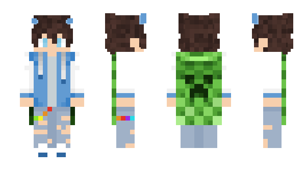 Minecraft skin Chen_AA