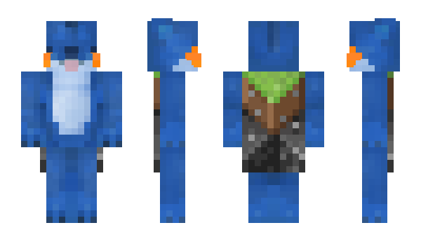 Minecraft скин по нику Mud_kip_