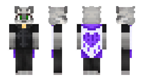 Minecraft skin KruntWolf