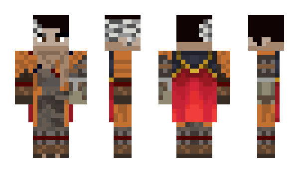 Minecraft skin RedTUBORG