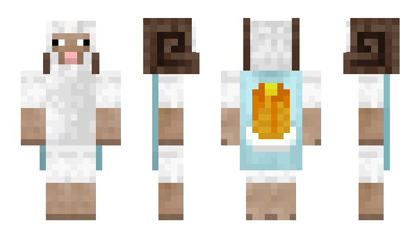 Minecraft скин по нику HornedSheep