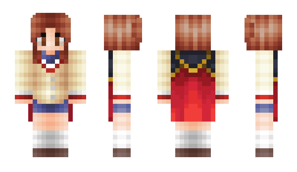 Minecraft skin DaikazokuNagisa