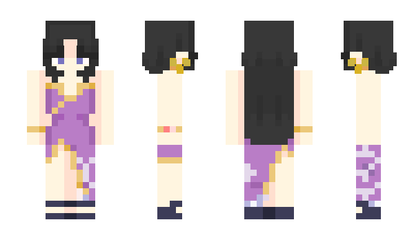 Minecraft skin Animees