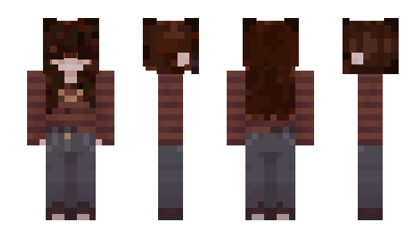 Minecraft skin CloudyStormz