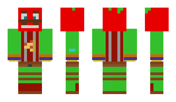 Minecraft skin honeytop