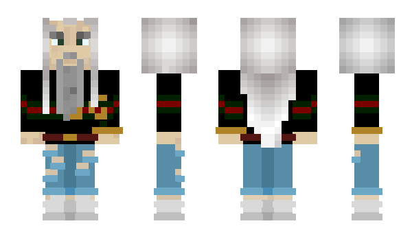 Minecraft скин по нику ItsLazerShark