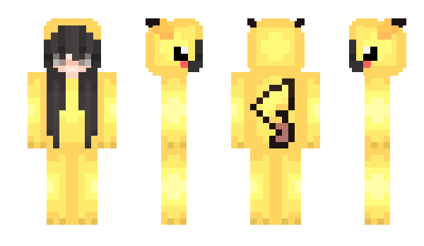 Minecraft skin Pikacchi