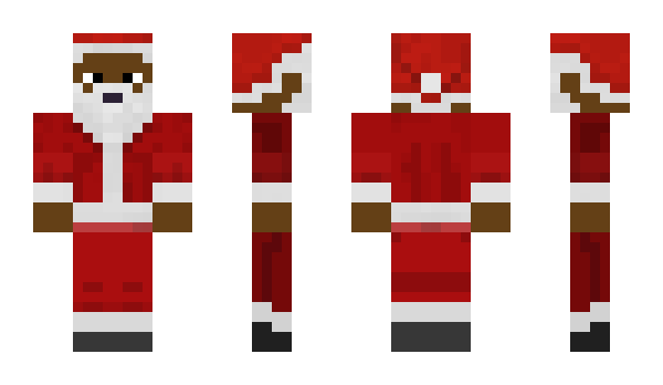 Minecraft skin Santa_Claus