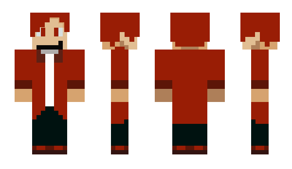 Minecraft скін по ніку OverRed