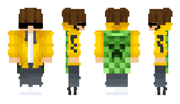 Minecraft скин по нику TeamVyrexTheGoat