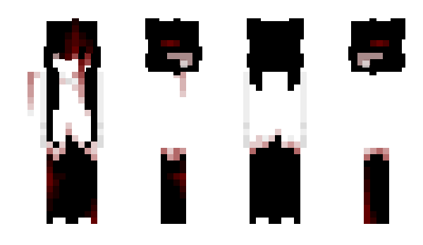 Minecraft skin bl00dy_snow