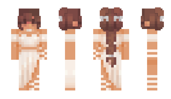 Minecraft skin AzureCandle