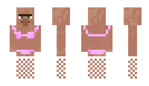 Minecraft skin aatelophobia