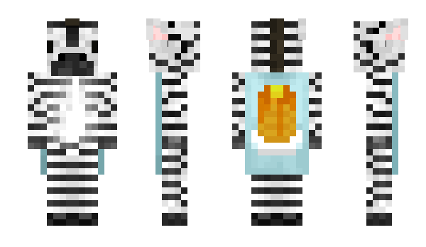 Minecraft скін по ніку SchoolZebra