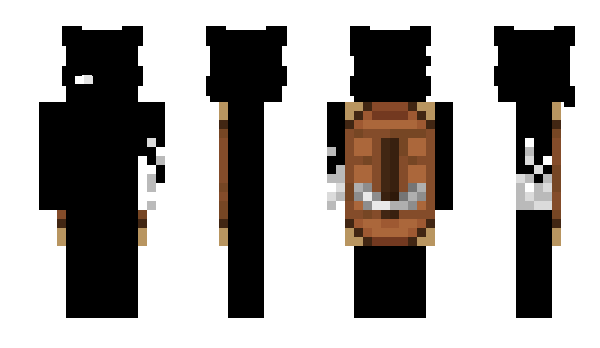 Minecraft skin I_D4RK