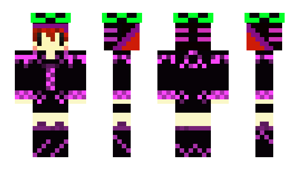 Minecraft skin attore
